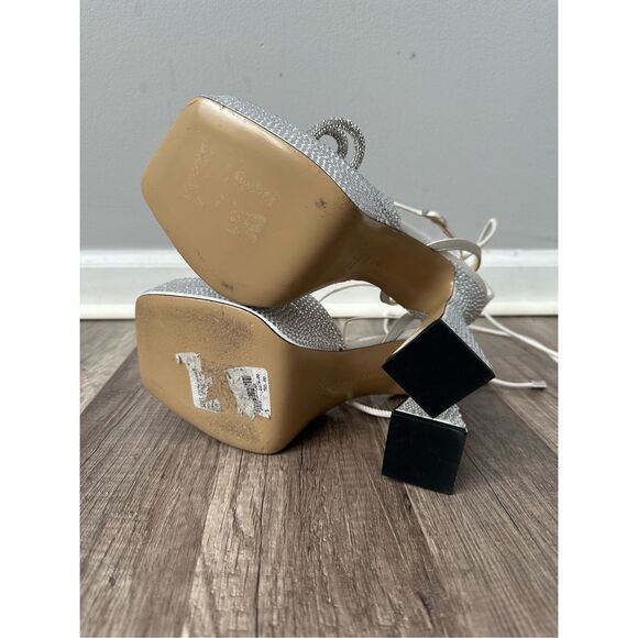 MACH & MACH Flare Heel Platform Sandals EU36/US6 $1175 - Picture 10 of 11